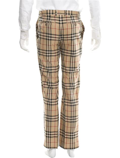 burberry wool nova check pants|real real burberry nova check.